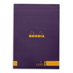 RHODIA Bloc coloR agrafé...