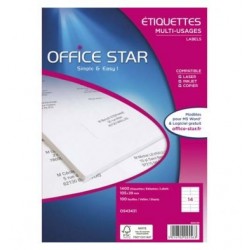 OFFICE STAR Boîte de 100...